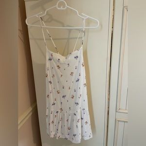 Sky to Moon Dress White Floral